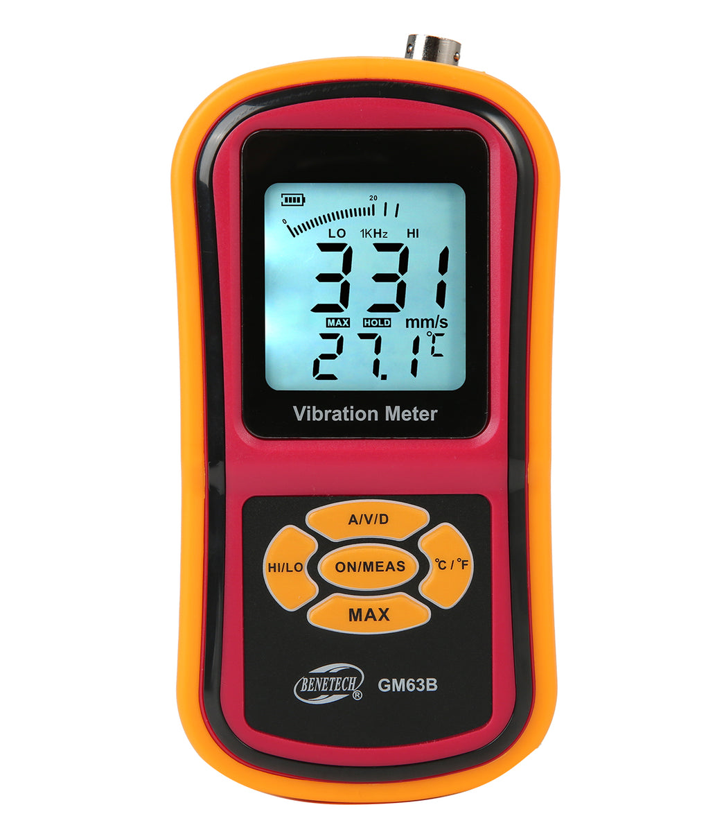 GM63B Vibration Meter Meterport