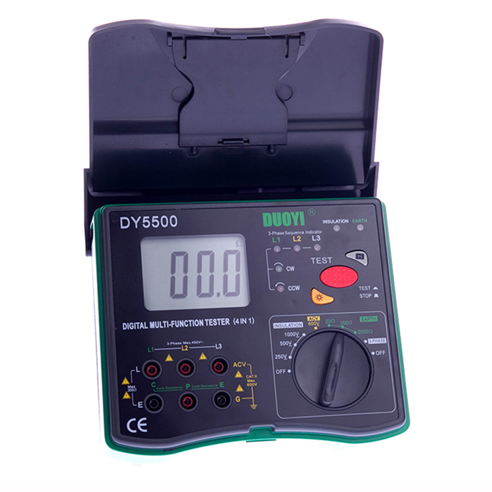 DUOYI DY5500 Digital Multifunction Tester（ 4 in 1 ） Meterport