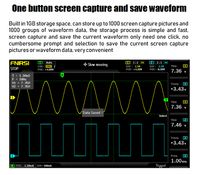 Digital Oscilloscope DDS Signal Generator 2 in 1   2 Channels 100Mhz 1GSa/s