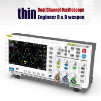 Digital Oscilloscope DDS Signal Generator 2 in 1   2 Channels 100Mhz 1GSa/s