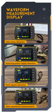 200KHz Pocket Size Digital Oscilloscope 2.5MSa/s with rechargeable battery