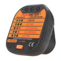 PEAKMETER PM6860CR 	Electric Socket Tester - Meterport
