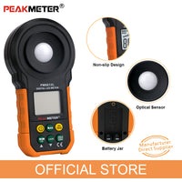 PEAKMETER PM6612L Light Meter - Meterport