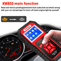 KONNWEI KW850 OBDII Vehicle Diagnostic Scanner - Meterport