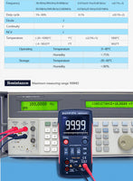 ZT-X 9999 Counts  Digital Multimeter Anti-burning - Meterport