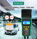 DUOYI DY2015B, C 12V 24V car battery tester with printer SOH SOC cranking test CCA - Meterport