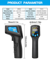 Digital infrared Thermometer  752℉/1112℉ TH01A/B - Meterport