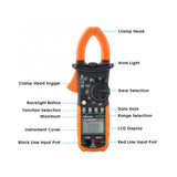 PEAKMETER PM2008A Digital Clamp Multimeter AC 600A - Meterport