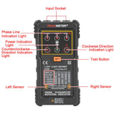 PEAKMETER PM5900 Phase Motor Rotation Indicator Tester - Meterport