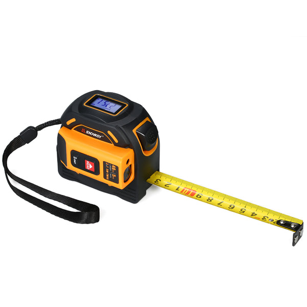 SNDWAY SW-TM40 Laser Range Finder Tape - Meterport