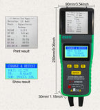 DUOYI DY2015B, C 12V 24V car battery tester with printer SOH SOC cranking test CCA - Meterport