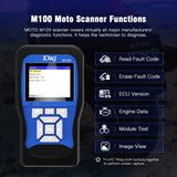 JDiag M100 Motorcycle Scanner - Meterport