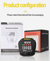 ANENG AC09 Voltage Test Socket Detector With Backlight Screen