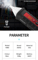 Digital 12-1000V AC/DC Voltage Detectors  VD802 - Meterport