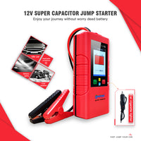 JDiag C-158 12V Super Capacitor Full Charged Car Auto Jump Starter - Meterport