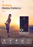 Waterproof smart watch multiple motion patterns blood pressure heart rate monitor - Meterport