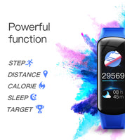 C1S Fitness Tracker Heart Rate Monitor, Activity Tracker, Pedometer Watch with Connected GPS, Waterproof Calorie Counter - Meterport