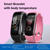 Smart Bracelet C6T Body Temperature IP67 Waterproof Sleep Monitor Fitness Tracker - Meterport